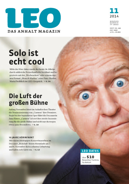 LEO Ausgabe November 2014 lesen — LEO Das Anhalt Magazin