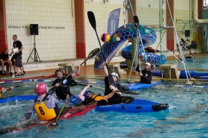 Kanupolo bei der 1. Wasserschlacht 2017