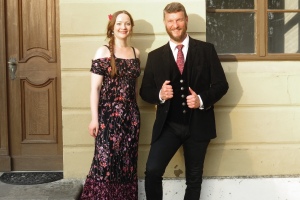Julie Andkjaer Olsen und KS Ulf Paulsen
