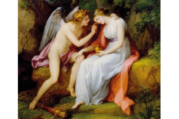 Angelika Kauffmann, Amor und Psyche, 1792, Öl/Leinwand, Zürich, Kunsthaus Zürich