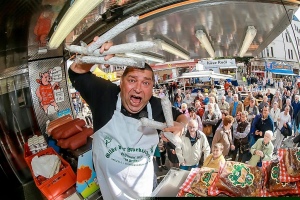 Wurst-Achim in seinem Element
