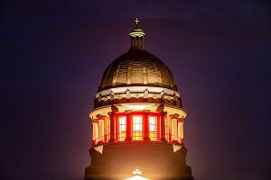 Das Mausoleum Nachts 