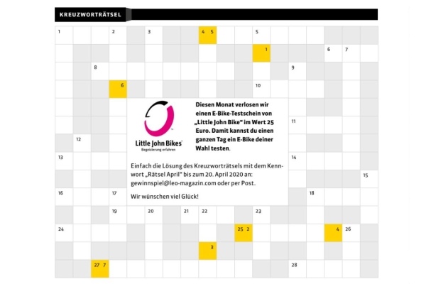 Das LEO-April-Rätsel