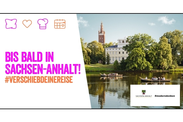 Kampagnenmotiv zum Gartenreich Dessau-Wörlitz