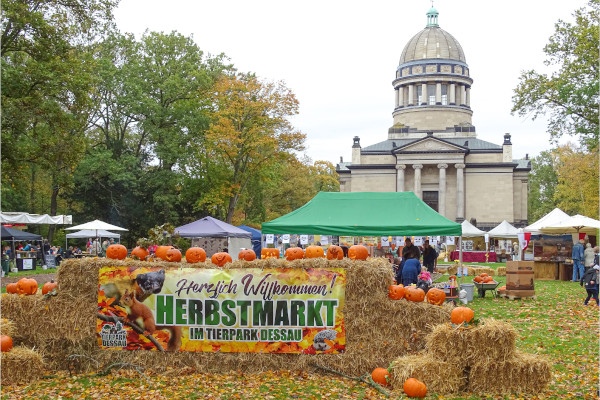 Herbstmarkt im Dessarer Tierpark