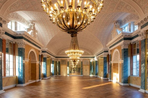 Spiegelsaal im Schloss Köthen