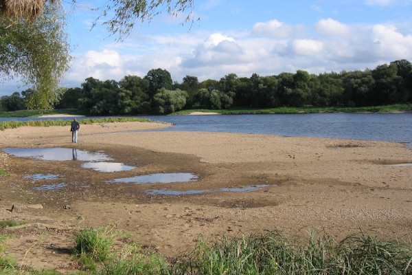 Kiesbank Elbe