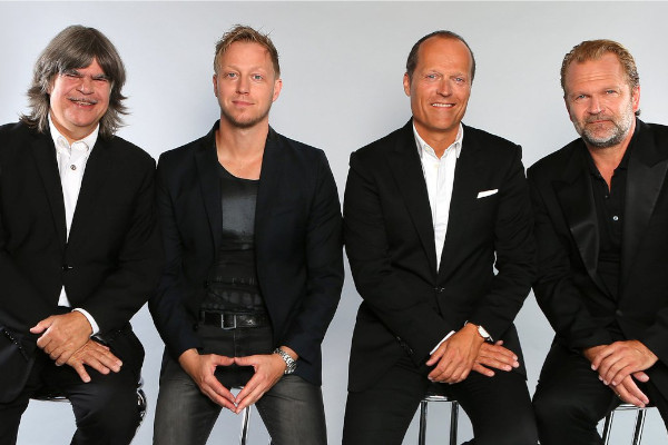 Pianisten Sebastian Knauer, Martin Tingvall, Joja Wendt und Axel Zwingenberger